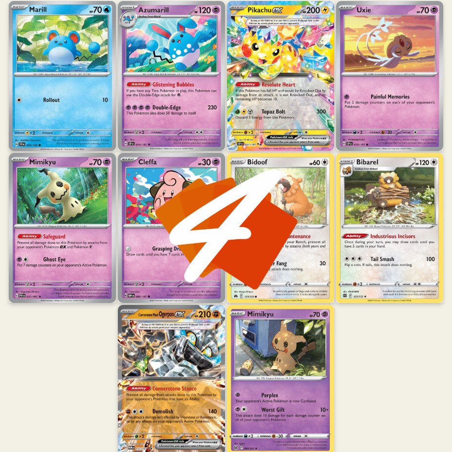 Azumarill is the BEST ROGUE DECK from Surging Sparks!